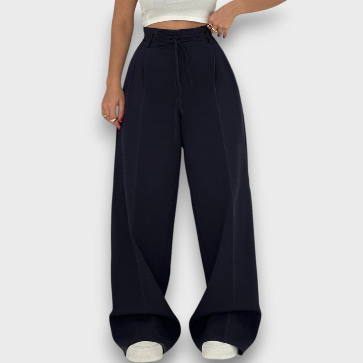 Giva – Pantaloni con eleganza rilassata