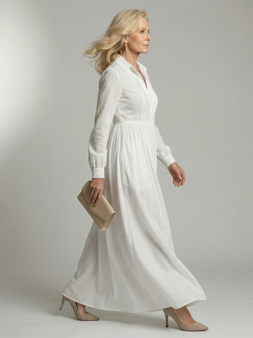 Lioren | Abito Maxi Soft Flow