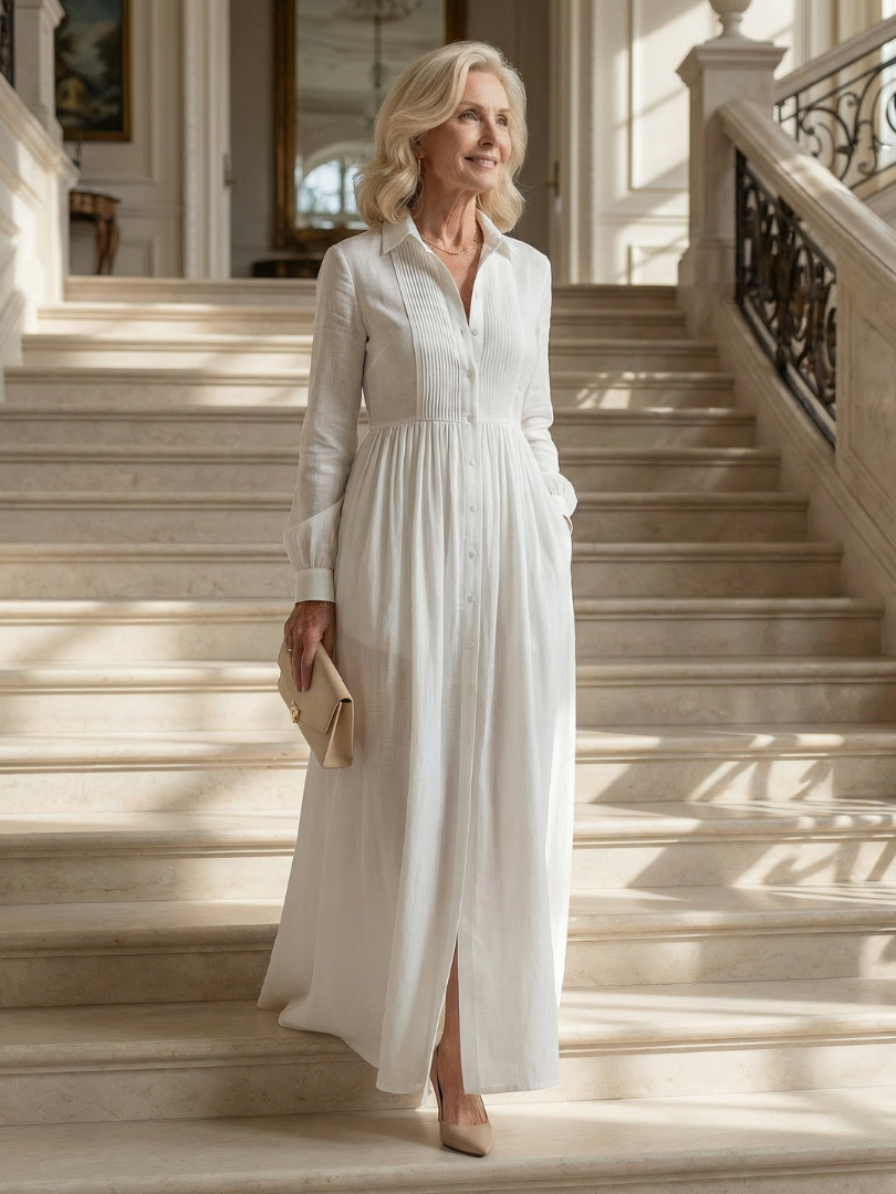 Lioren | Abito Maxi Soft Flow