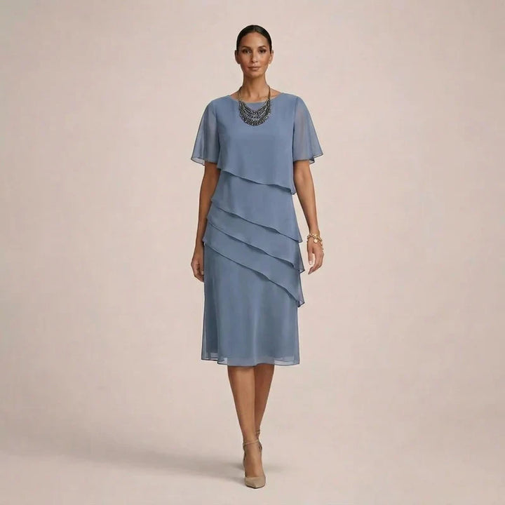 MARA | Abito Elegante con Volant e Comfort Lusinghiero