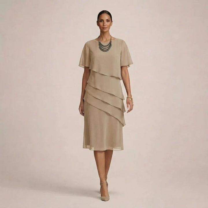 MARA | Abito Elegante con Volant e Comfort Lusinghiero