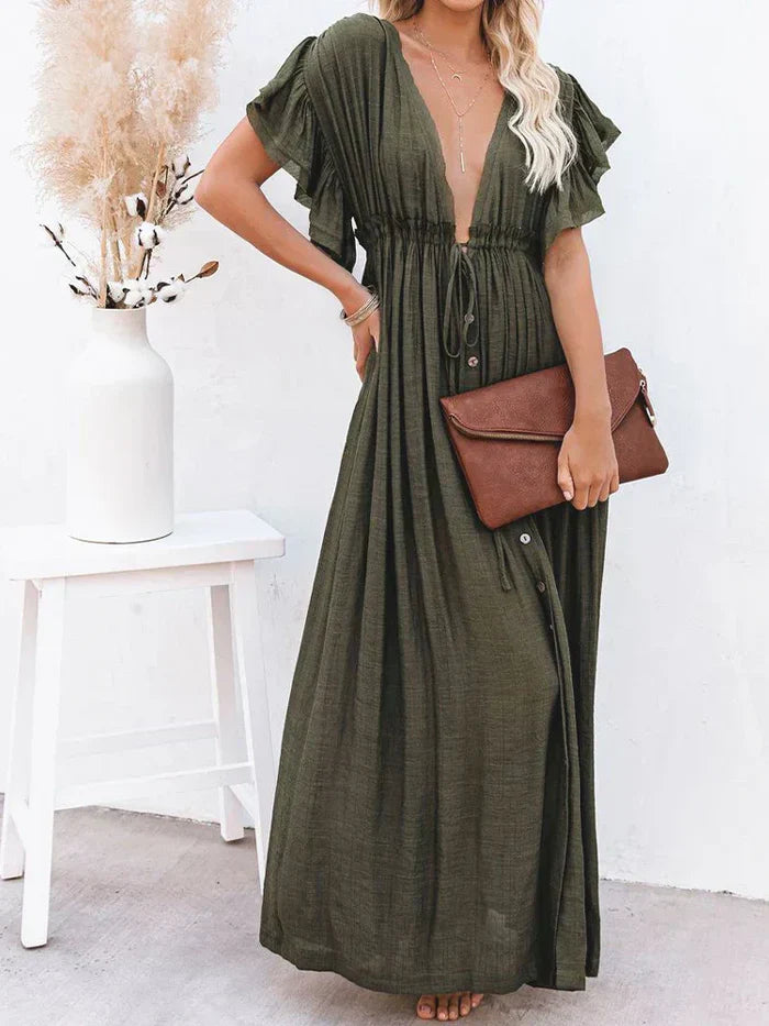 ANNALISA | Abito Elegante e Confortevole per Giorni di Sole