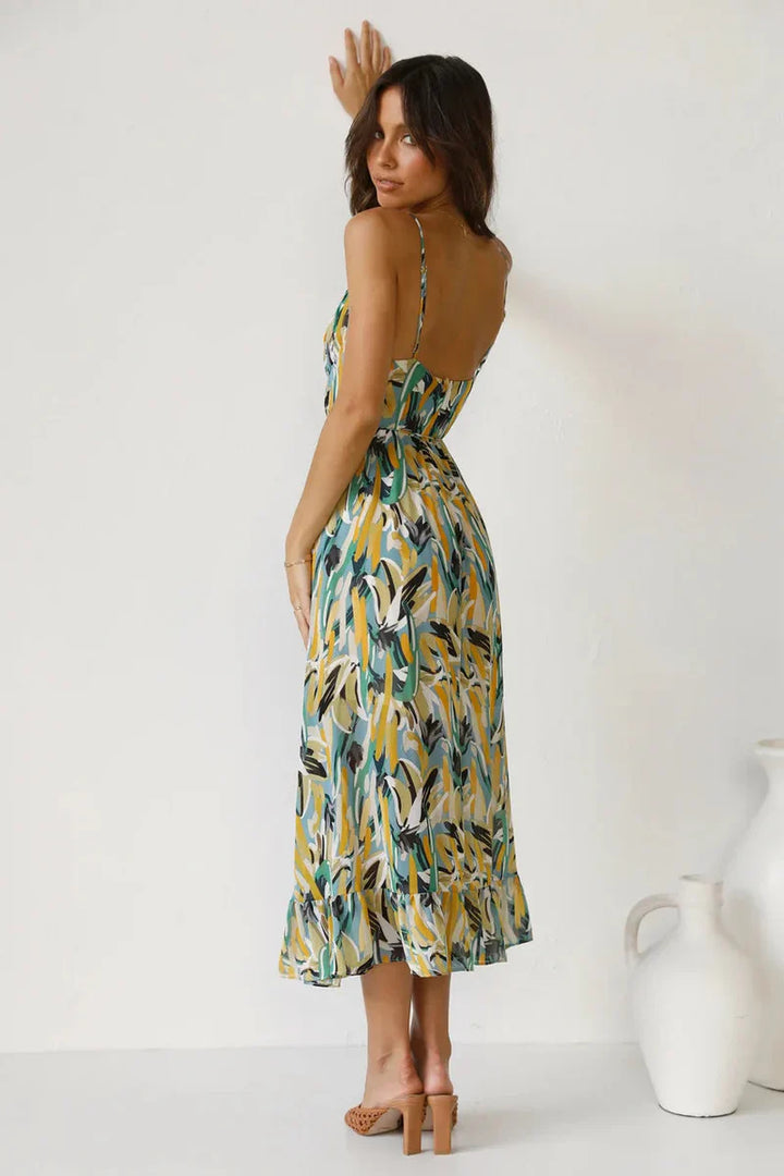 GABRIELLA | Abito Estivo Stampato con Comfort Fresco e Stile Solare