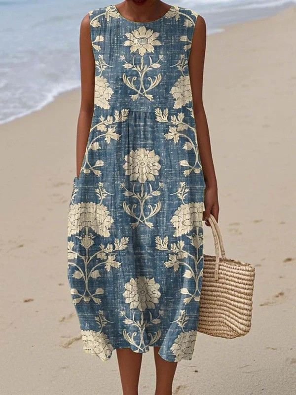 Belle | Vestito Midi Boho