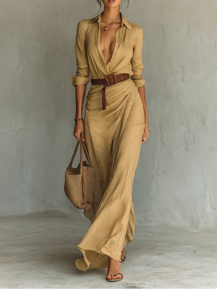 VICTORIA | Abito lungo casual
